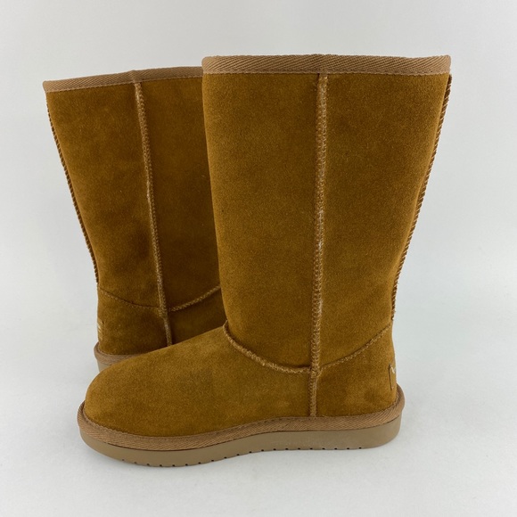 NEW Koolaburra By UGG Victoria Tall Chestnut Boots - Picture 12 of 12